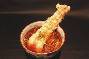 温かい蕎麦